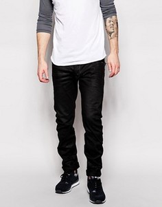 Черные джинсы слим G-Star Arc Zip 3D - Черный