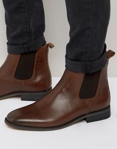 Кожаные ботинки челси Bellfield - Коричневый