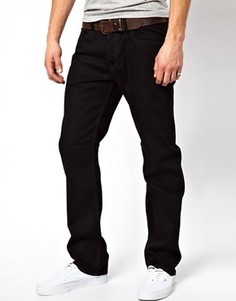 Черные прямые джинсы Diesel Waykee 886Z - Черный