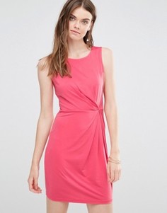 Платье с асимметричной сборкой Lavand - Розовый