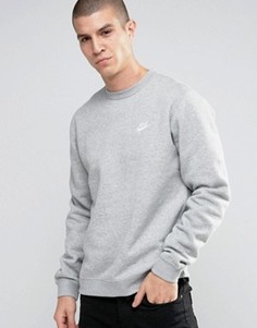 Серый свитшот Nike 804340-063 - Серый