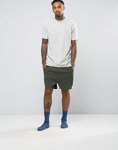 Шорты с махровой вставкой ASOS - Зеленый
