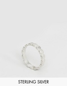 Серебряное широкое кольцо Dogeared - Серебряный
