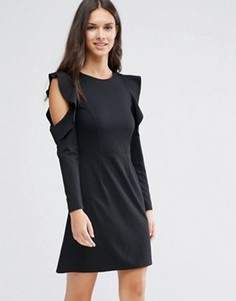 Приталенное платье ASOS - Черный
