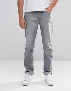 Светло-серые джинсы узкого кроя New Look - Серый