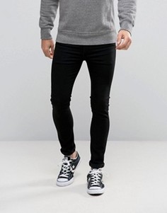 Черные супероблегающие джинсы Levis 519 - Черный