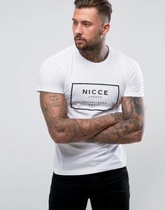 Футболка с логотипом Nicce London - Белый