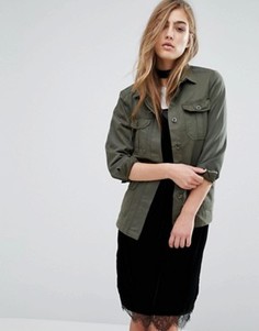 Куртка-рубашка Miss Selfridge - Зеленый