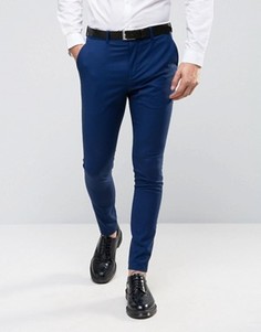 Ультразауженные брюки под смокинг Selected Homme - Темно-синий