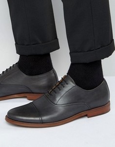 Кожаные оксфордские туфли ALDO Thobe - Черный
