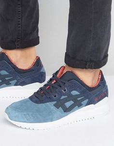 Синие кроссовки Asics Gel-Lyte III Christmas Pack H6X4L 4650 - Синий