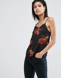 Топ на бретельках с цветочным принтом ASOS - Мульти