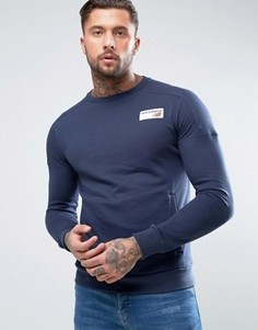 Свитшот с круглым вырезом New Balance Premium Archive - Синий