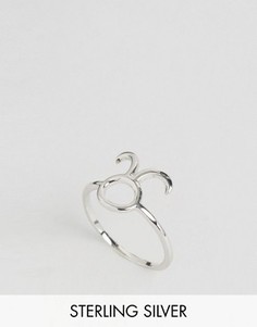 Серебряное кольцо с зодиакальной отделкой Телец Rock N Rose - Серебряный