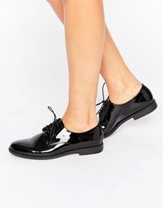 Черные лакированные кожаные туфли на шнуровке Vagabond Tay - Черный
