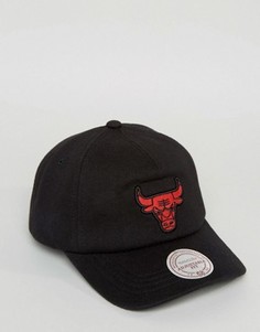 Кепка с регулируемой застежкой Mitchell & Ness Chicago Bulls - Черный