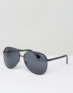 Солнцезащитные очки-авиаторы Quay Australia Vivienne - Черный