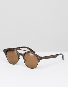Солнцезащитные очки в стиле ретро AJ Morgan - Коричневый