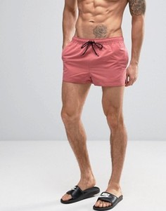 Короткие розовые шорты для плавания ASOS - Розовый