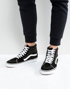 Черные высокие кроссовки Vans Sk8 VD5IB8C - Черный