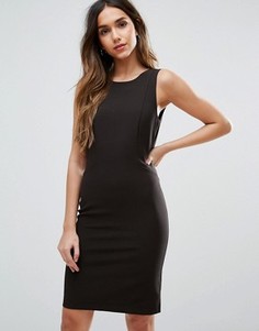 Облегающее платье без рукавов Vero Moda - Черный