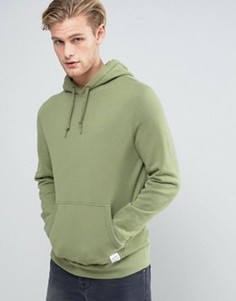 Худи зеленого цвета Converse Essentials Luxe 10000656-A09 - Зеленый