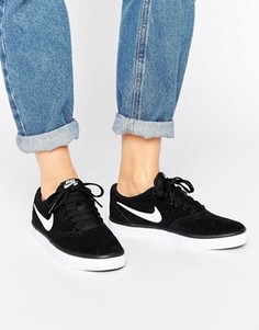 Черные кроссовки Nike SB Check Solar - Черный