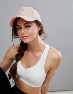 Розовая замшевая кепка New Era Suede 9 Forty - Розовый