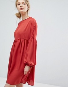 Свободное платье Lost Ink - Красный