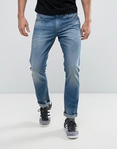 Выбеленные синие джинсы стандартного кроя Produkt - Синий