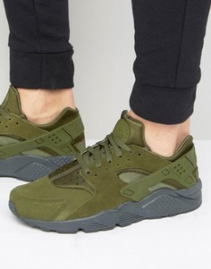 Зеленые кроссовки Nike Air Huarache Run 852628-301 - Зеленый