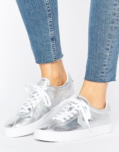 Кеды цвета металлик Converse Breakpoint Ox - Серебряный