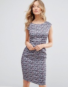 Цельнокройное платье с цветочным принтом Sugarhill Boutique - Фиолетовый