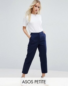 Брюки чиносы ASOS PETITE - Темно-синий