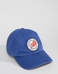 Синяя кепка с логотипом в стиле ретро New Balance - Синий