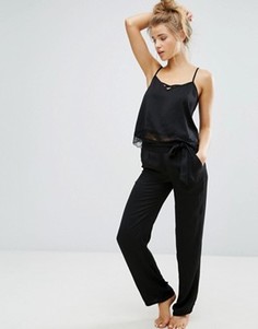 Облегающие пижамные брюки Undiz Hightowiz - Черный