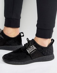 Черные кроссовки со стеганой вставкой на заднике Cayler & Sons Katsuro - Черный