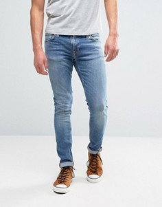 Джинсы скинни Nudie Jeans Co Lin - Синий