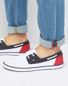 Парусиновые мокасины Tommy Hilfiger Harlow - Белый