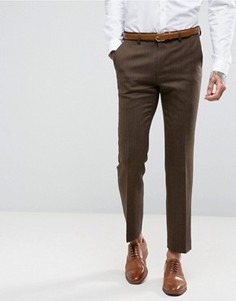 Шерстяные брюки Harry Brown - Коричневый