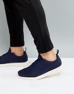 Темно-синие сетчатые кроссовки для бега Puma Carson 18917315 - Темно-синий