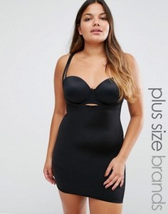 Платье-комбинация Yours Clothing Wear Your Own Bra - Черный