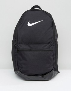 Рюкзак с логотипом Nike Brasilia Just Do It - Черный