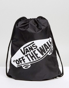 Черная сумка со шнурком Vans Off The Wall - Черный