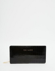 Кошелек на молнии Ted Baker Exotic - Черный