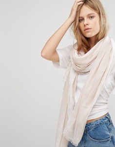 Шарф с окрашенными краями CK Jeans - Бежевый Calvin Klein