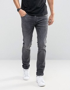 Стретчевые джинсы скинни Selected Homme - Серый