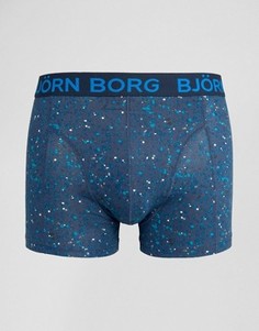 Боксеры-брифы в крапинку Bjorn Borg - Темно-синий