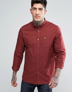 Оксфордская рубашка Lyle & Scott - Красный