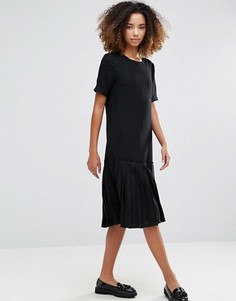 Платье с заниженным краем YMC Basic - Черный